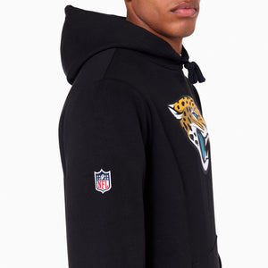 Jacksonville Jaguars Logo Hoodie NFL New Era Schwarz - STADIUMDREAMS