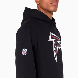 Atlanta Falcons Logo Hoodie NFL New Era Schwarz - STADIUMDREAMS