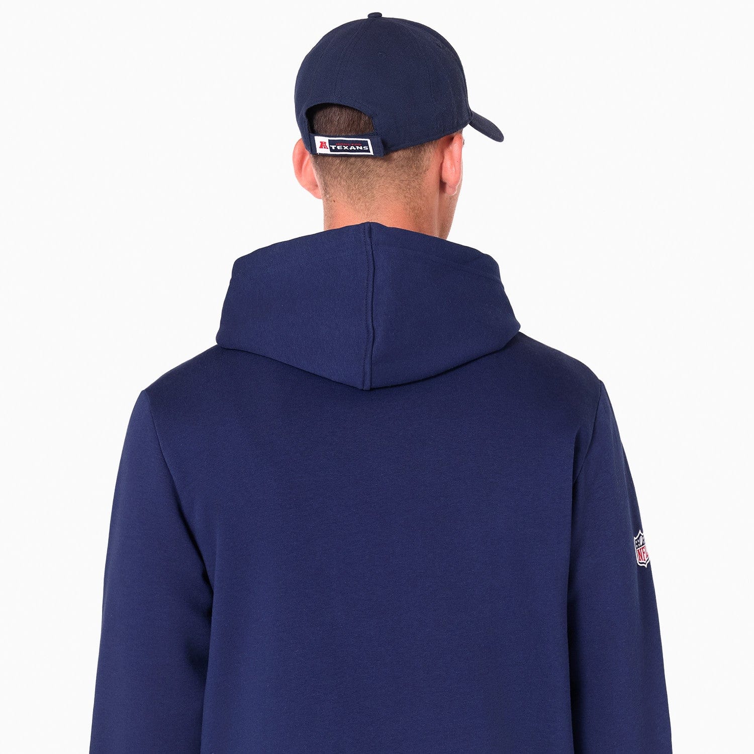 Houston Texans Logo Hoodie NFL New Era Navy - STADIUMDREAMS