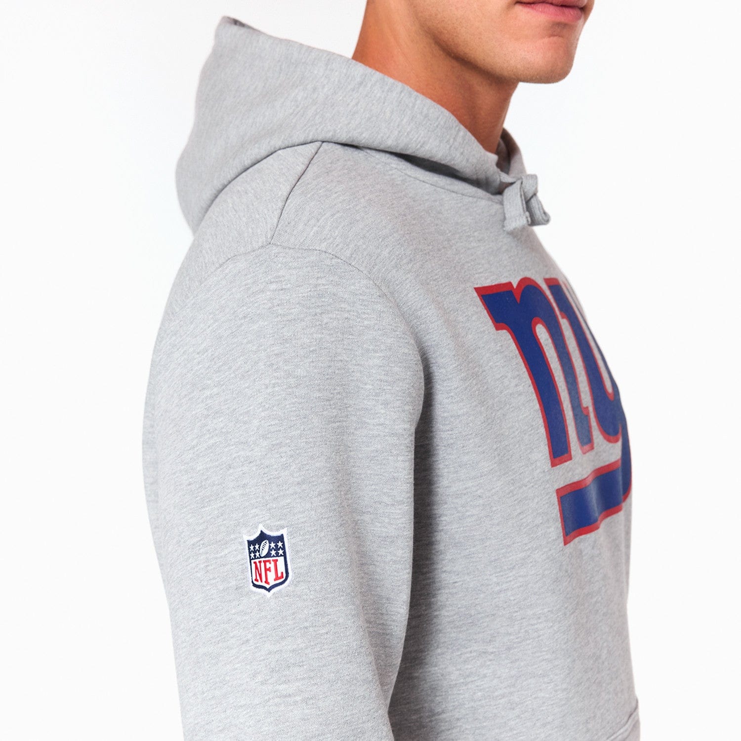 New York Giants Logo Hoodie NFL New Era Grau - STADIUMDREAMS