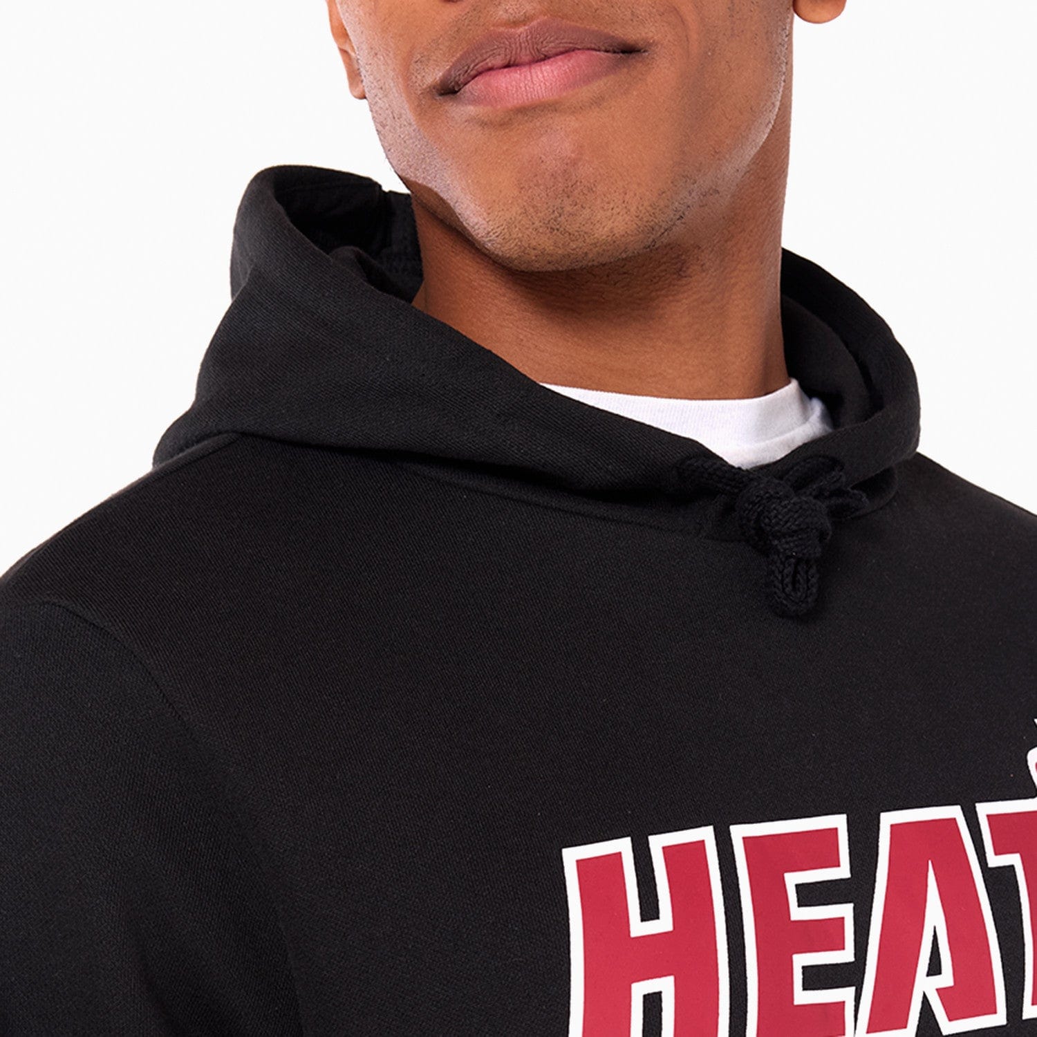 Miami Heat Logo Hoodie NBA New Era Schwarz - STADIUMDREAMS