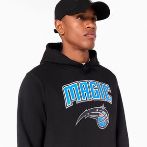 Orlando Magic Logo Hoodie NBA New Era Schwarz - STADIUMDREAMS