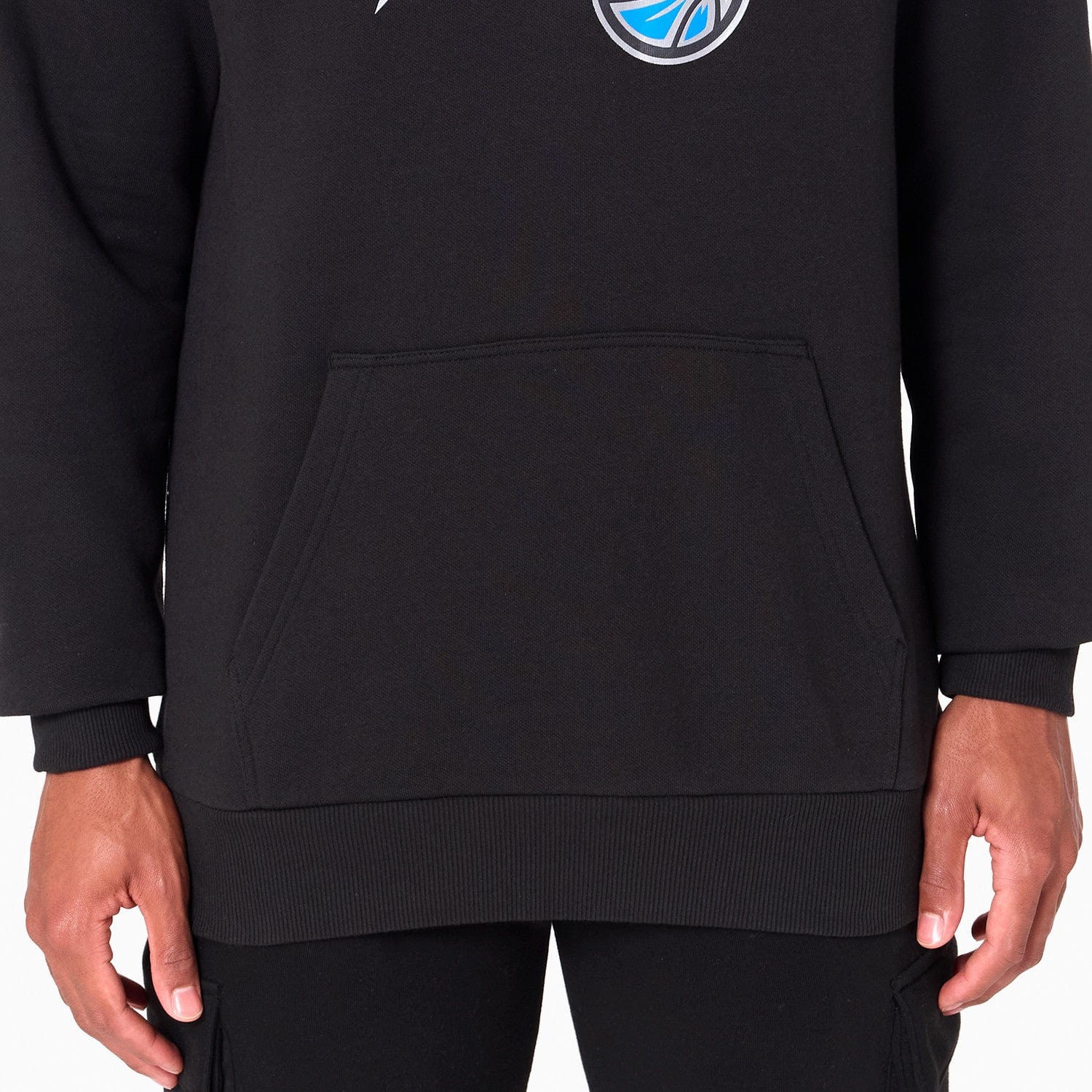 Orlando Magic Logo Hoodie NBA New Era Schwarz - STADIUMDREAMS