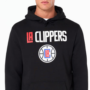 Los Angeles Clippers Logo Hoodie NBA New Era Schwarz - STADIUMDREAMS