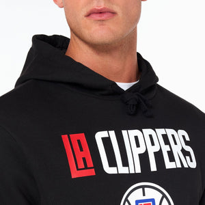 Los Angeles Clippers Logo Hoodie NBA New Era Schwarz - STADIUMDREAMS