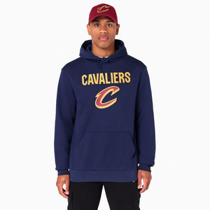 Cleveland Cavaliers Logo Hoodie NBA New Era Navy - STADIUMDREAMS