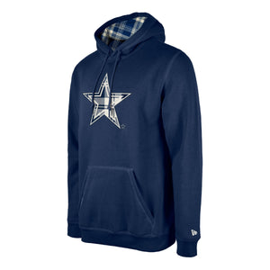 Dallas Cowboys 2024 New Era Statement Sideline 3rd Down NFL Hoodie Navy - STADIUMDREAMS