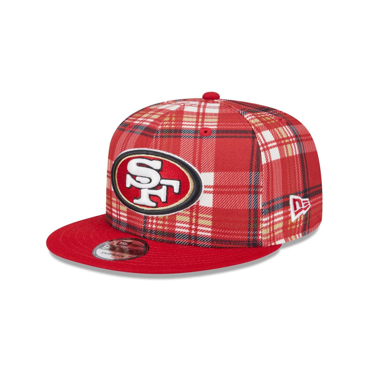 San Francisco 49ers 2024 NFL Sideline Statement New Era 9Fifty Snapback Cap Rot - STADIUMDREAMS