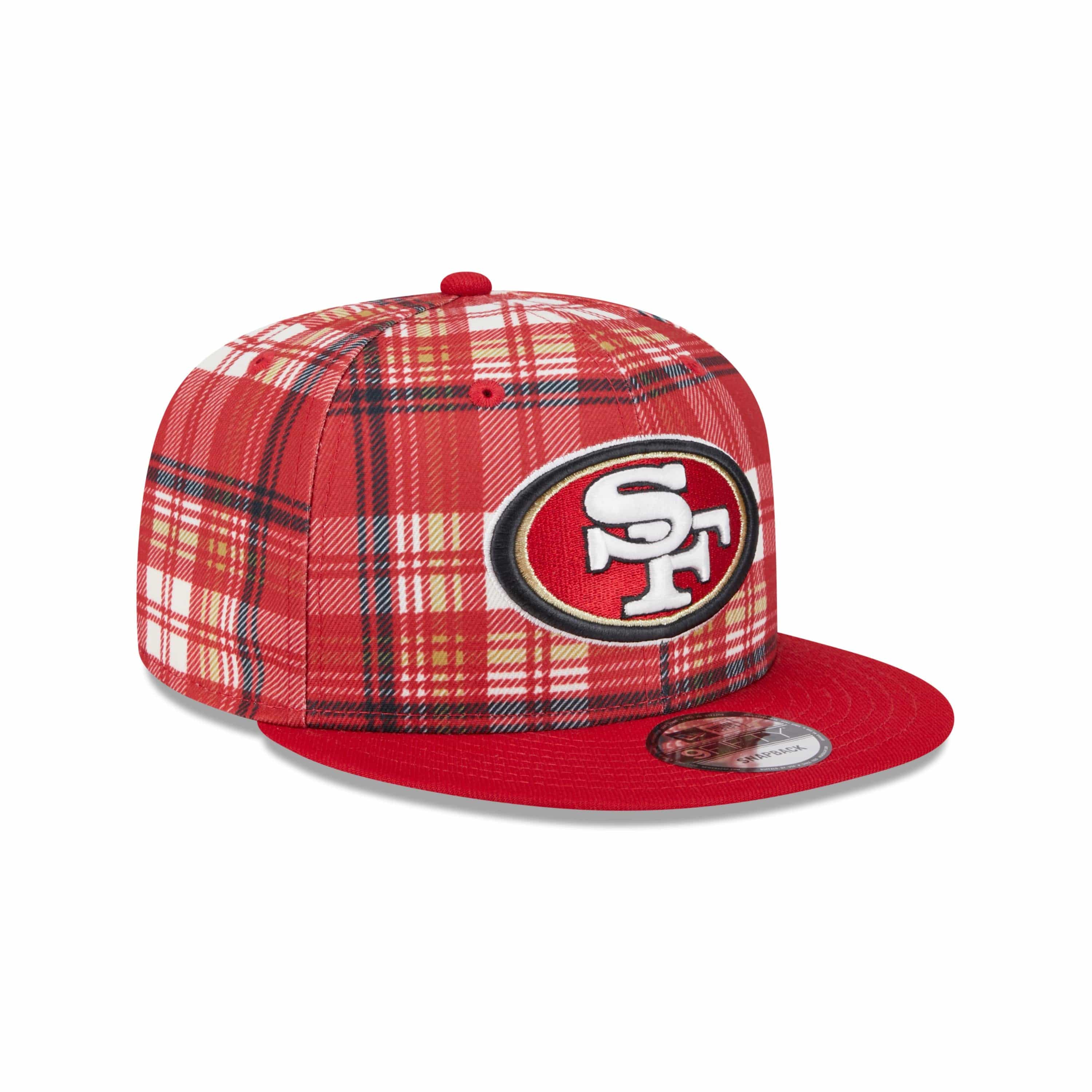 San Francisco 49ers 2024 NFL Sideline Statement New Era 9Fifty Snapback Cap Rot - STADIUMDREAMS