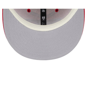 San Francisco 49ers 2024 NFL Sideline Statement New Era 9Fifty Snapback Cap Rot - STADIUMDREAMS