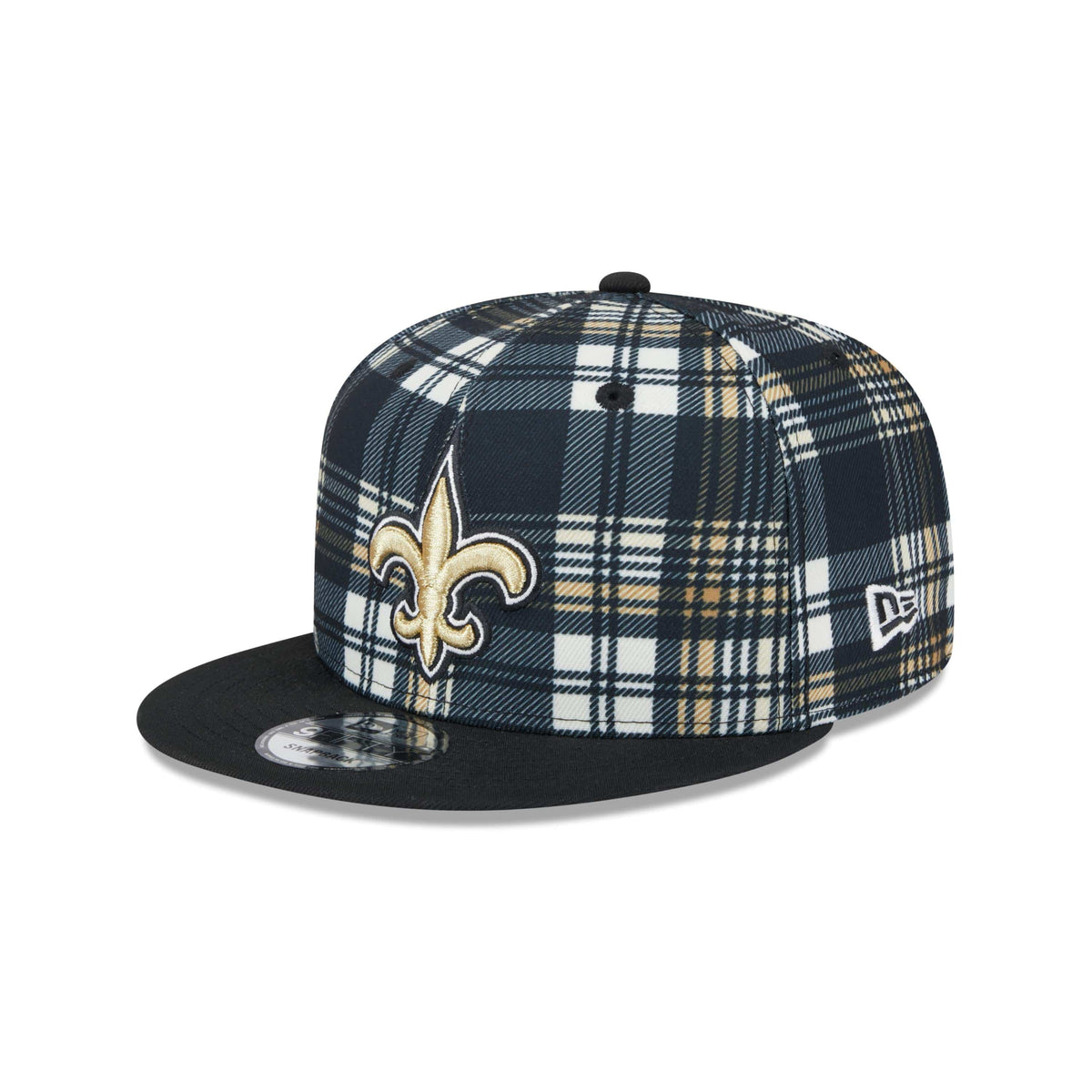 New Orleans Saints 2024 NFL Sideline Statement New Era 9Fifty Snapback Cap Schwarz - STADIUMDREAMS