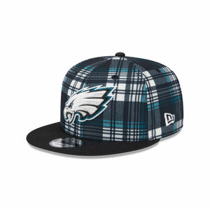 Philadelphia Eagles 2024 NFL Sideline Statement New Era 9Fifty Snapback Cap Grün - STADIUMDREAMS