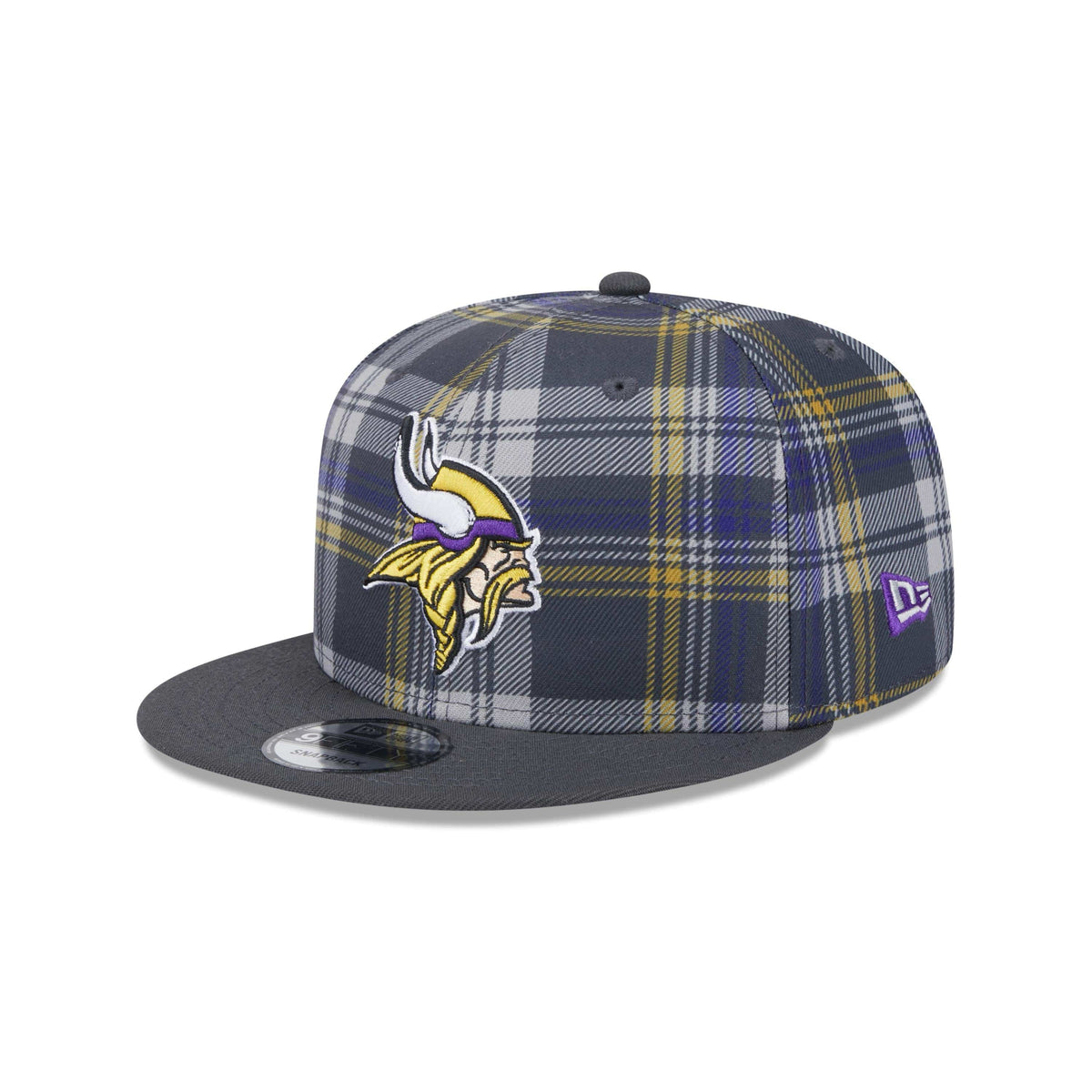 Minnesota Vikings 2024 NFL Sideline Statement New Era 9Fifty Snapback Cap Grau - STADIUMDREAMS