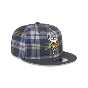 Minnesota Vikings 2024 NFL Sideline Statement New Era 9Fifty Snapback Cap Grau - STADIUMDREAMS