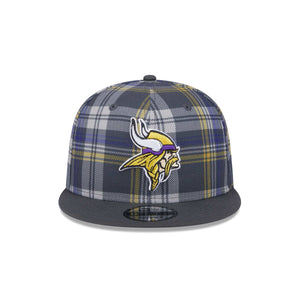 Minnesota Vikings 2024 NFL Sideline Statement New Era 9Fifty Snapback Cap Grau - STADIUMDREAMS