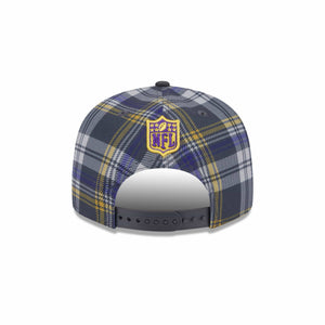 Minnesota Vikings 2024 NFL Sideline Statement New Era 9Fifty Snapback Cap Grau - STADIUMDREAMS