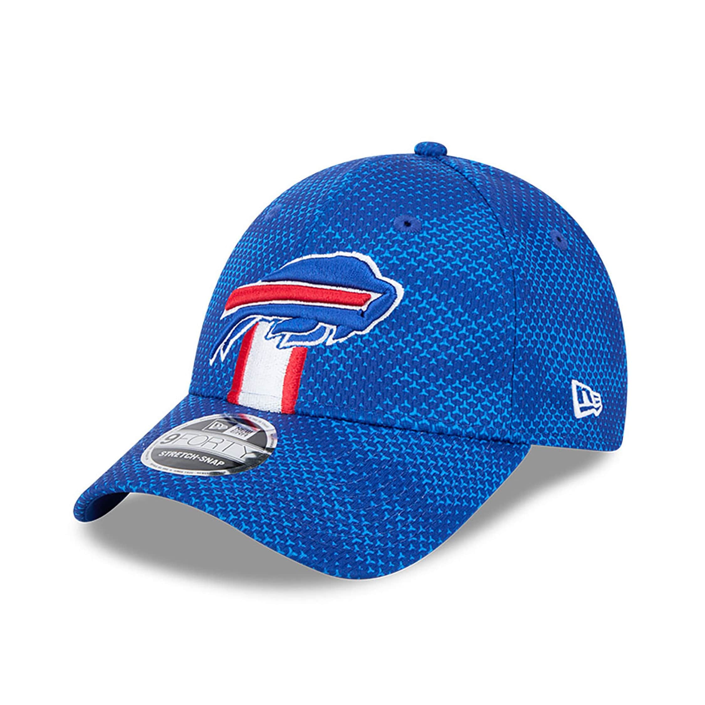 Buffalo Bills 2024 NFL Sideline New Era Stretch-Snap 9FORTY Cap Blau - STADIUMDREAMS