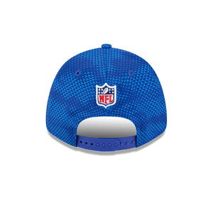 Buffalo Bills 2024 NFL Sideline New Era Stretch-Snap 9FORTY Cap Blau - STADIUMDREAMS