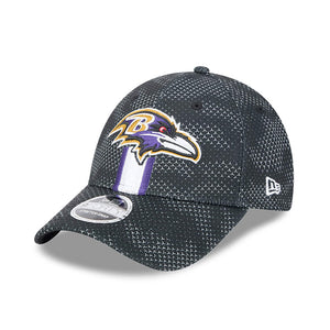 Baltimore Ravens 2024 NFL Sideline New Era Stretch-Snap 9FORTY Cap Schwarz - STADIUMDREAMS