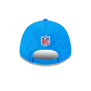 Detroit Lions 2024 NFL Sideline New Era Stretch-Snap 9FORTY Cap Blau - STADIUMDREAMS