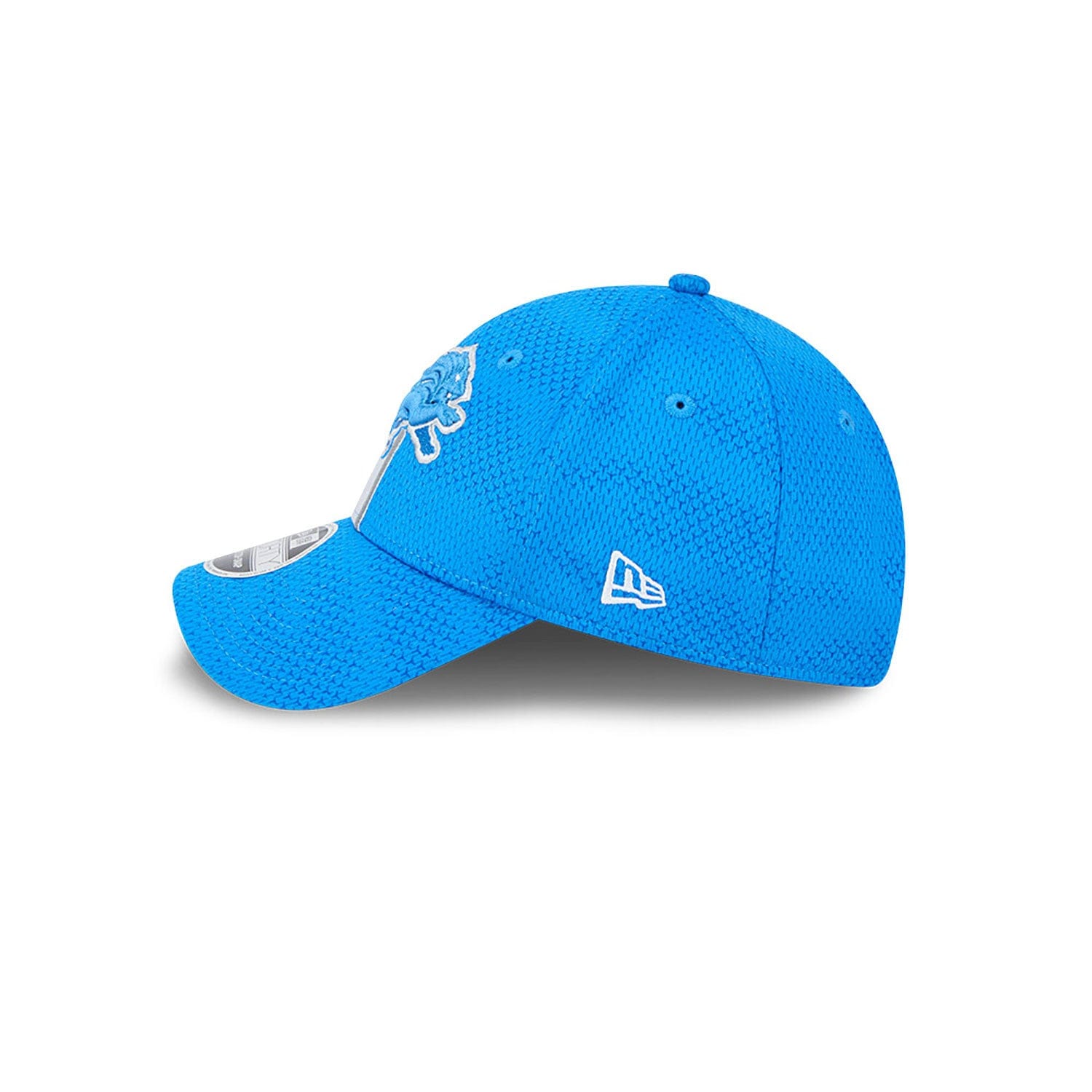 Detroit Lions 2024 NFL Sideline New Era Stretch-Snap 9FORTY Cap Blau - STADIUMDREAMS