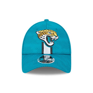 Jacksonville Jaguars 2024 NFL Sideline New Era Stretch-Snap 9FORTY Cap Türkis - STADIUMDREAMS