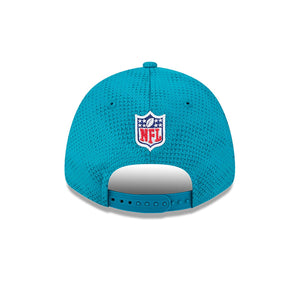 Jacksonville Jaguars 2024 NFL Sideline New Era Stretch-Snap 9FORTY Cap Türkis - STADIUMDREAMS