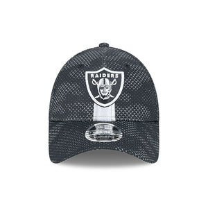 Las Vegas Raiders 2024 NFL Sideline New Era Stretch-Snap 9FORTY Cap Schwarz - STADIUMDREAMS