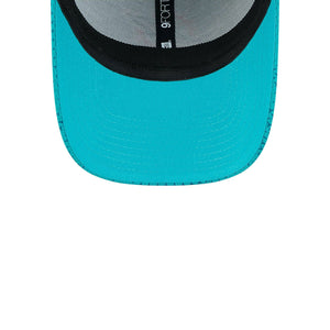 Miami Dolphins 2024 NFL Sideline New Era Stretch-Snap 9FORTY Cap Türkis - STADIUMDREAMS