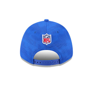 Los Angeles Rams 2024 NFL Sideline New Era Stretch-Snap 9FORTY Cap Blau - STADIUMDREAMS