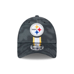 Pittsburgh Steelers 2024 NFL Sideline New Era Stretch-Snap 9FORTY Cap Schwarz - STADIUMDREAMS