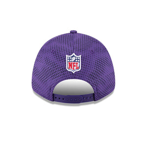 Minnesota Vikings 2024 NFL Sideline New Era Stretch-Snap 9FORTY Cap Lila - STADIUMDREAMS