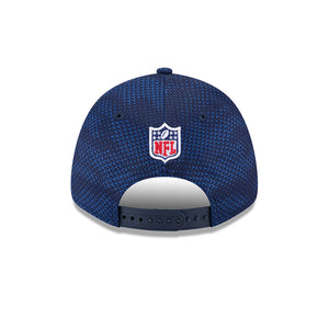 New England Patriots 2024 NFL Sideline New Era Stretch-Snap 9FORTY Cap Navy - STADIUMDREAMS