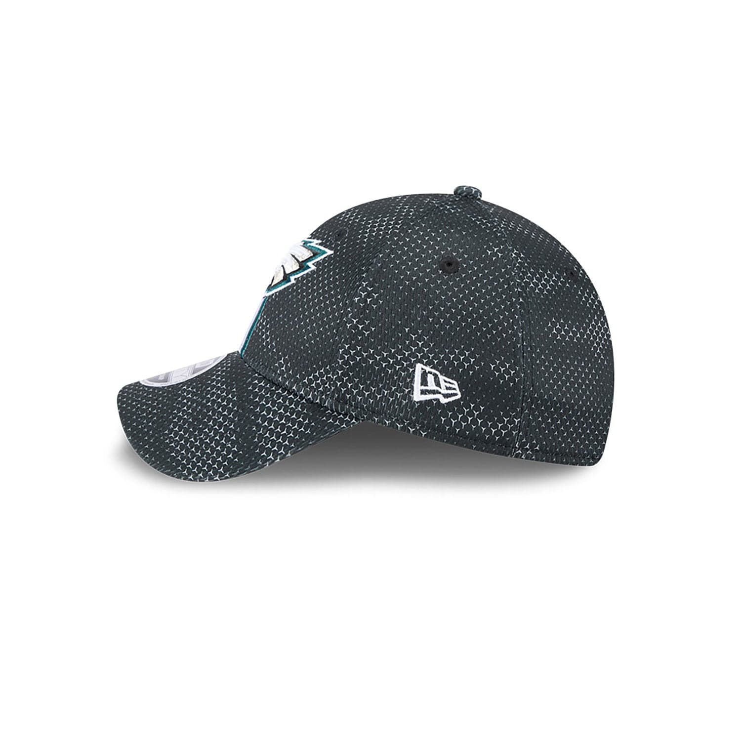 Philadelphia Eagles 2024 NFL Sideline New Era Stretch-Snap 9FORTY Cap Schwarz - STADIUMDREAMS