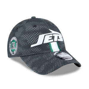 New York Jets 2024 NFL Sideline New Era Stretch-Snap 9FORTY Cap Schwarz - STADIUMDREAMS