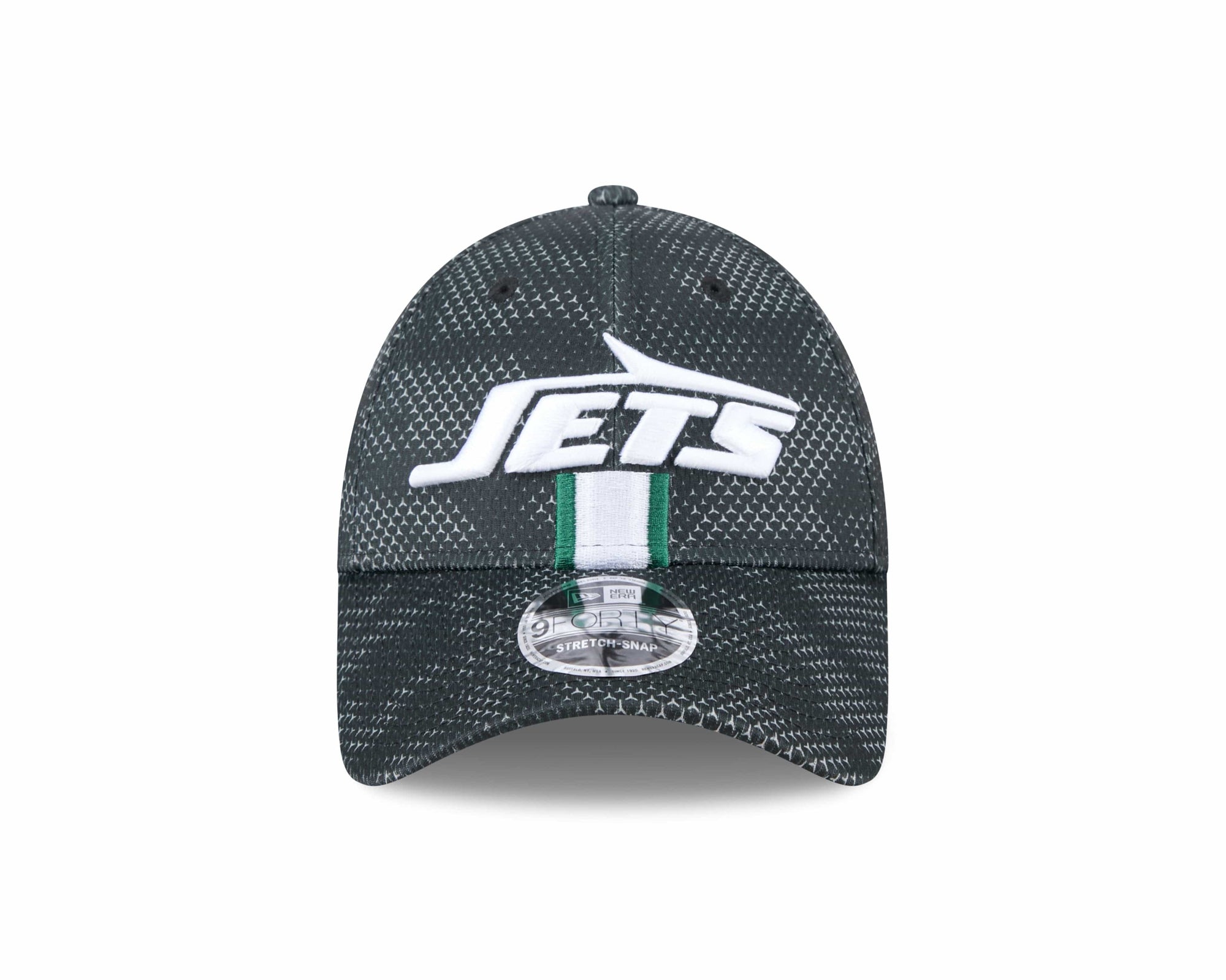 New York Jets 2024 NFL Sideline New Era Stretch-Snap 9FORTY Cap Schwarz - STADIUMDREAMS