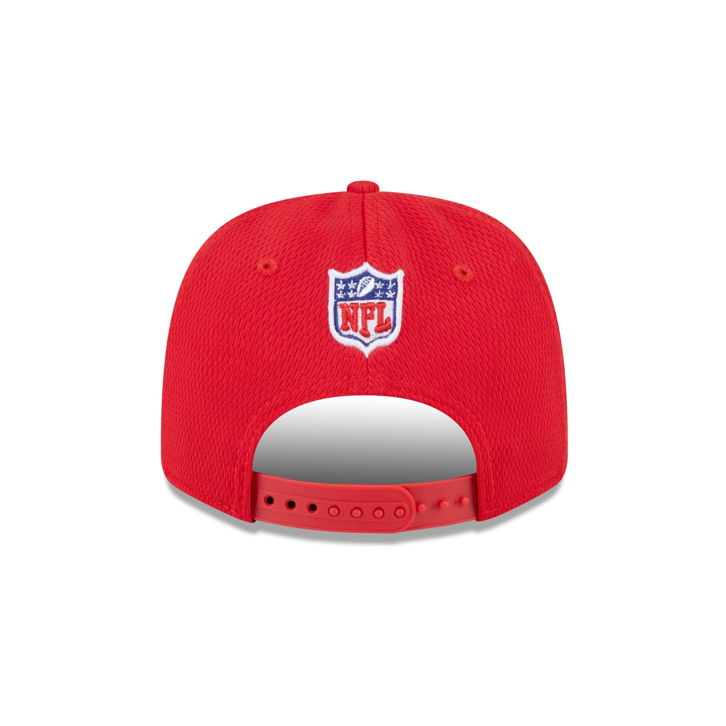 Kansas City Chiefs NFL Sideline 2024 9Seventy  Stretch Snap Cap Rot - STADIUMDREAMS