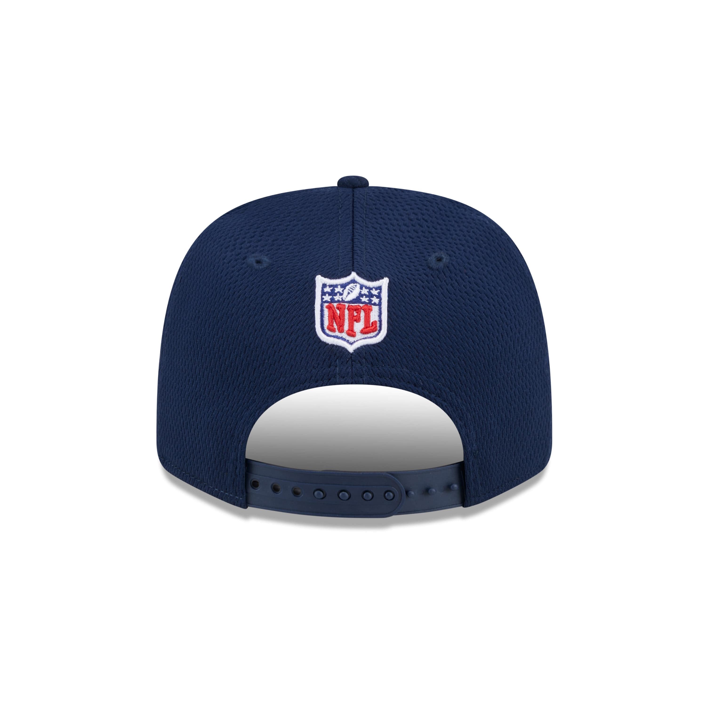 Seattle Seahawks NFL Sideline 2024 9Seventy  Stretch Snap Cap Navy - STADIUMDREAMS