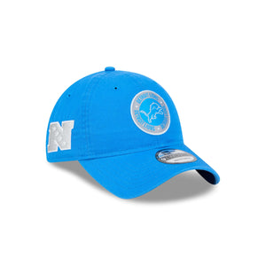 Detroit Lions 2024 NFL Sideline New Era 9Twenty Cap Blau - STADIUMDREAMS