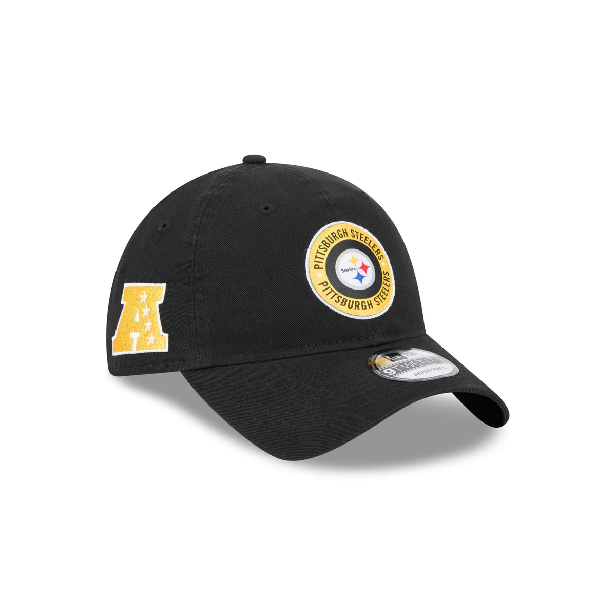 Pittsburgh Steelers 2024 NFL Sideline New Era 9Twenty Cap Schwarz - STADIUMDREAMS