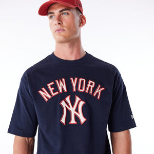 MLB RIB INFILL OS TEE NEYYAN  NVYLTC - STADIUMDREAMS