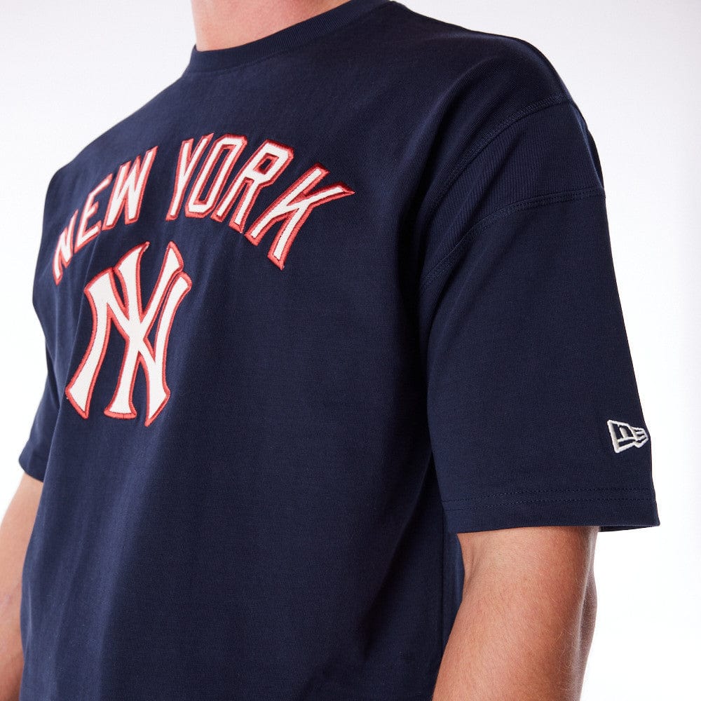 MLB RIB INFILL OS TEE NEYYAN  NVYLTC - STADIUMDREAMS