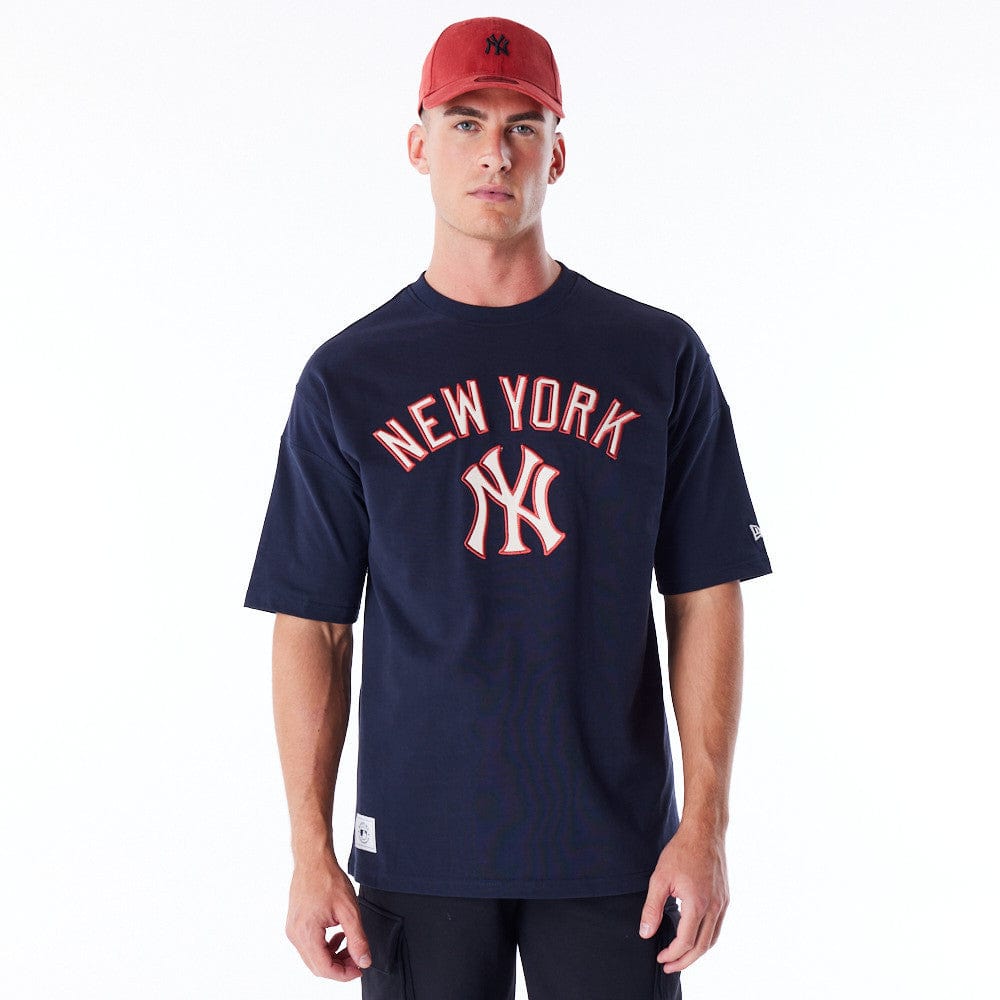 MLB RIB INFILL OS TEE NEYYAN  NVYLTC - STADIUMDREAMS