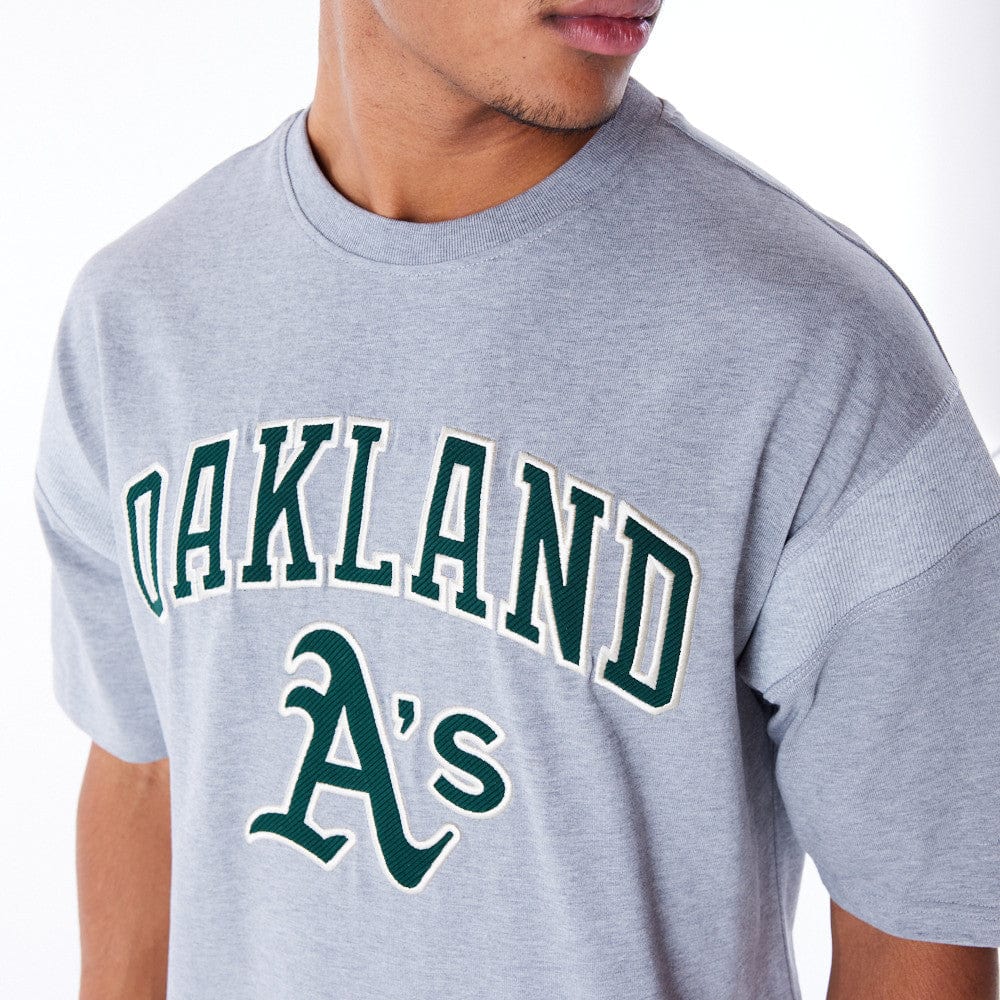 MLB RIB INFILL OS TEE OAKATH  HGRDKG - STADIUMDREAMS