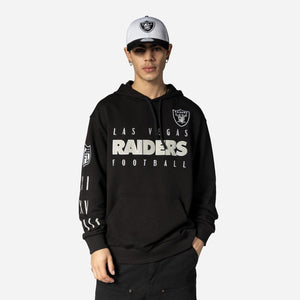 Las Vegas Raiders NFL Patch New Era Hoodie Schwarz - STADIUMDREAMS