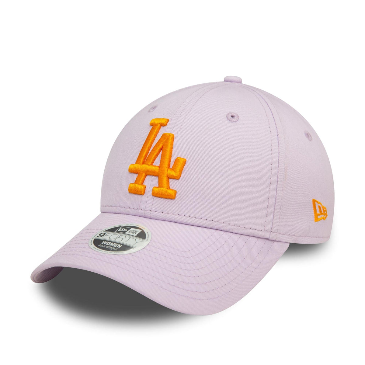 Los Angeles Dodgers Woman New Era Essentials 9Forty MLB Cap Pastell Lila - STADIUMDREAMS