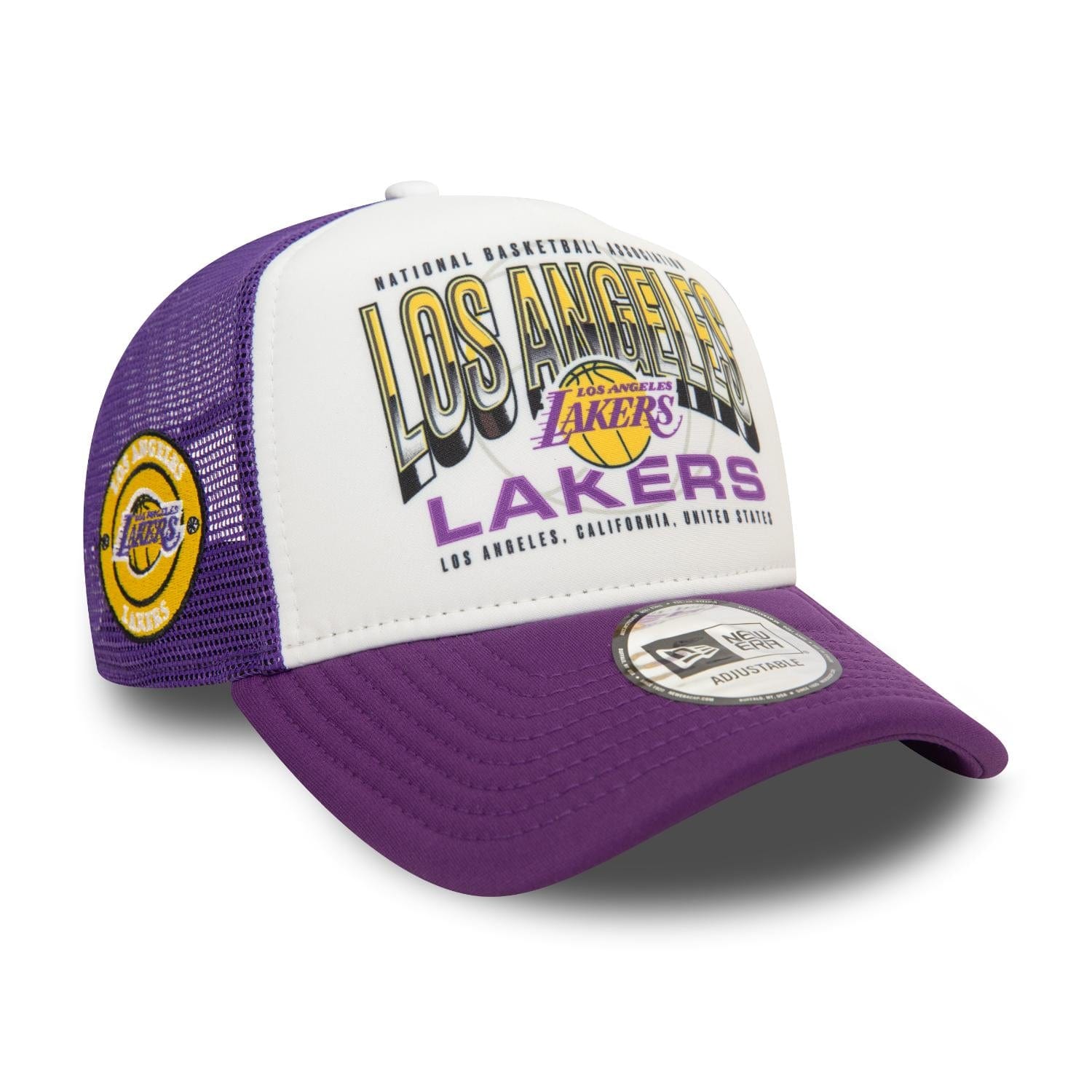 NBA TEAM COLOUR TRUCKER LOSLAK  TRPYEL - STADIUMDREAMS