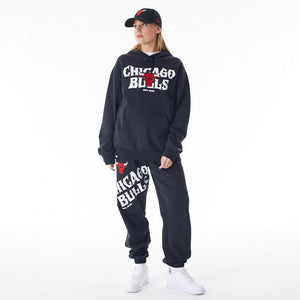 NBA CF GRPHC OS HOODIE CHIBUL  BLKWHI - STADIUMDREAMS