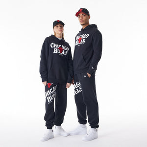 NBA CF GRPHC OS HOODIE CHIBUL  BLKWHI - STADIUMDREAMS