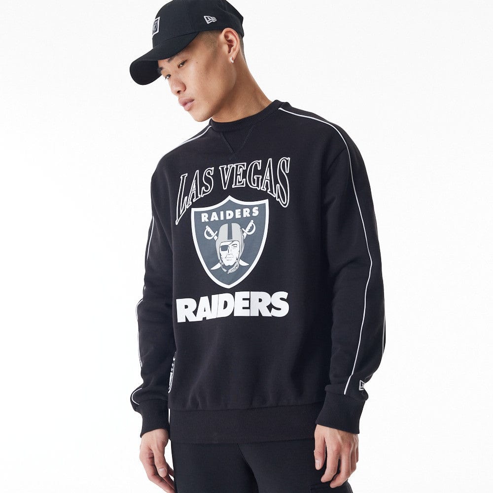 NFL GRAPHIC CREWNECK LASRAI  BLKSGR - STADIUMDREAMS